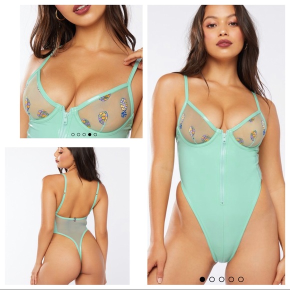 Savage x Fenty tutti frutti bodysuit teddy - Picture 2 of 6
